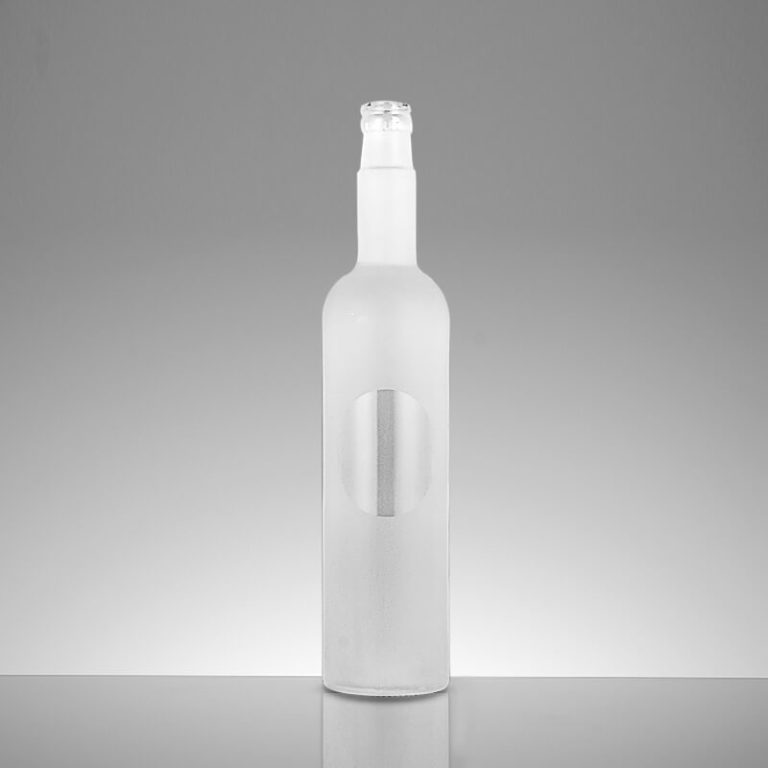 750ml Frosted Glass Bottles Wholesale Glass Alcohol Bottles Supplier