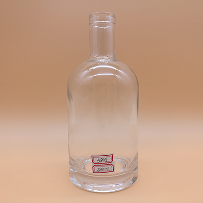 RS098:50cl Boston Round Glass Bottles Wholesale