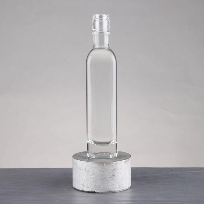 RS083: 50ml Clear Mini Glass Bottles Wholesale