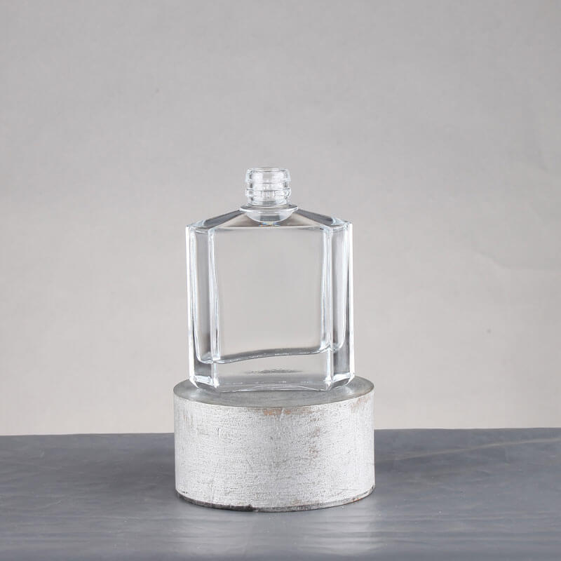 RS055: Miniature Glass Bottles 50ml 100ml Transparent Glass Bottle For Liquor