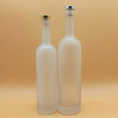 Download 750ml Frosted Glass Bottles Wholesale | Glass Alcohol Bottles Supplier