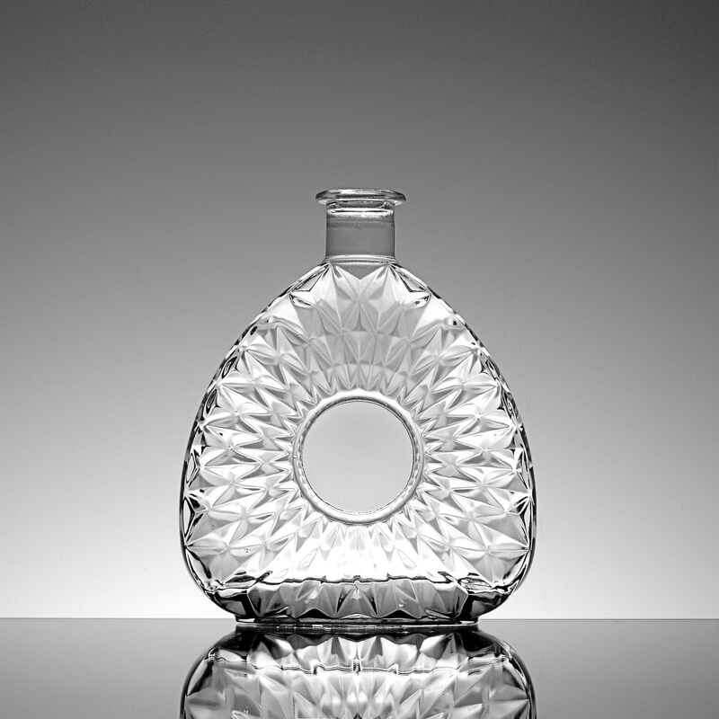 Custom 750ml Glass Bottle For XO/Brandy/Whisky