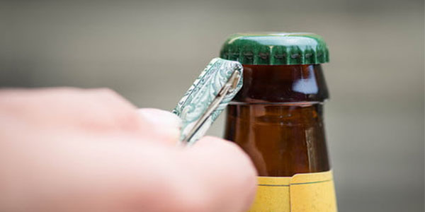 How To Open A Bottle Without A Bottle Opener?