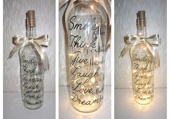 40 Creative Glass Bottle Recycling Ideas