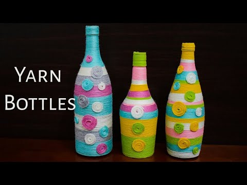 glass bottle recycling ideas
