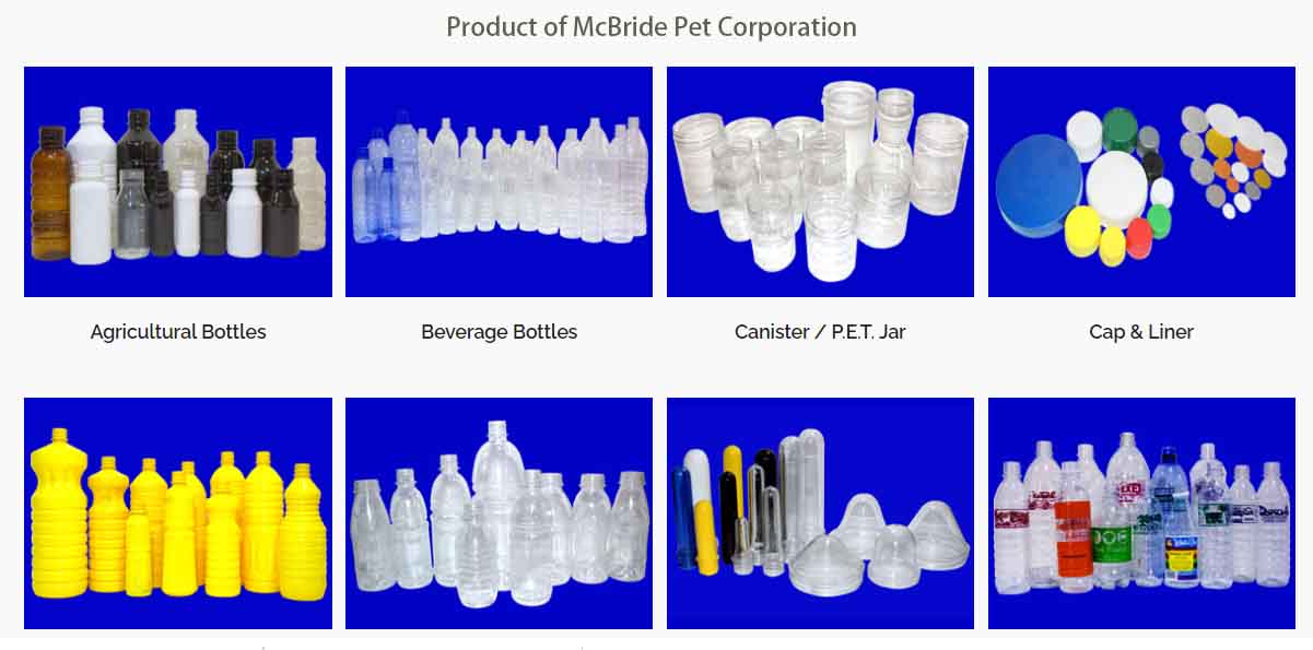 Bottle of McBride Pet Corporation