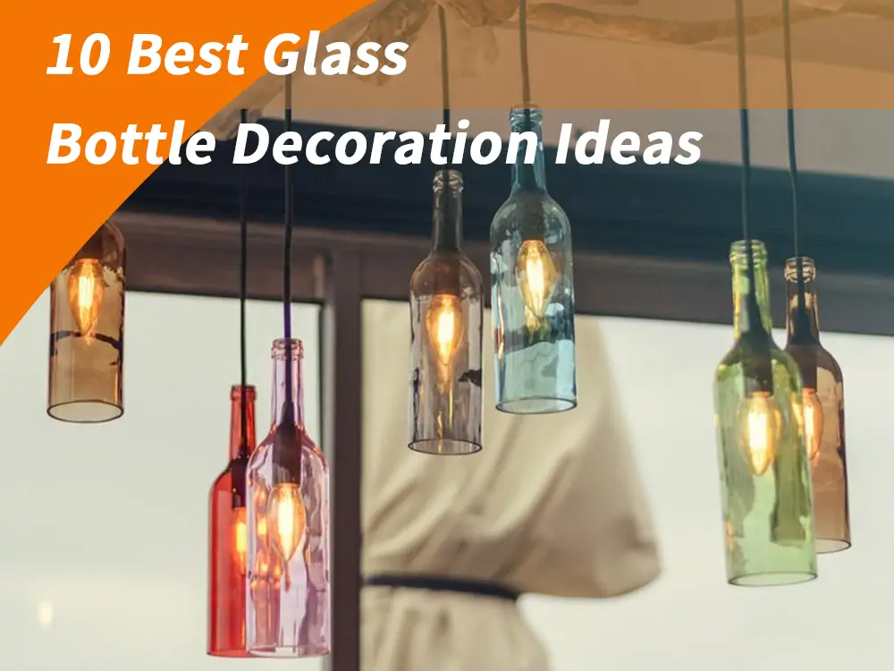 glass bottle decoration ideas