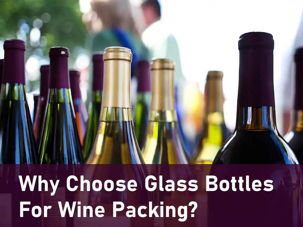glass bottles for wine packing