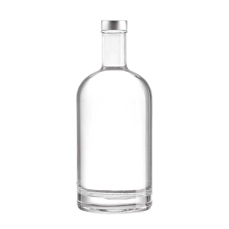 RS122: 1000ml Clear Spirit Wholesale Glass Bottles For Sale