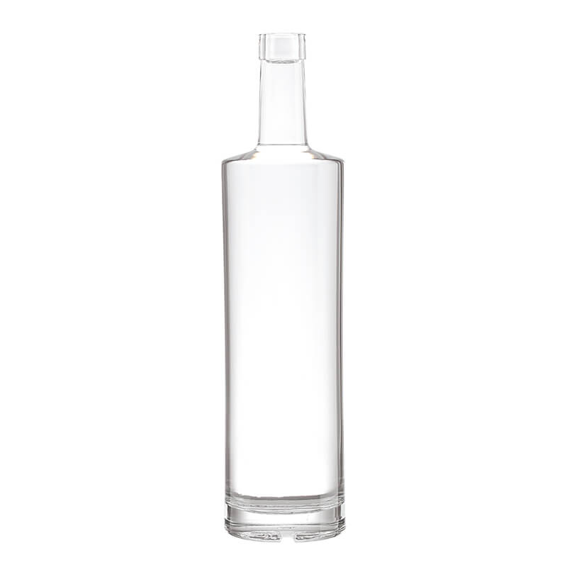 RS124: 500ml 750ml Clear Cylinder Glass Bottles