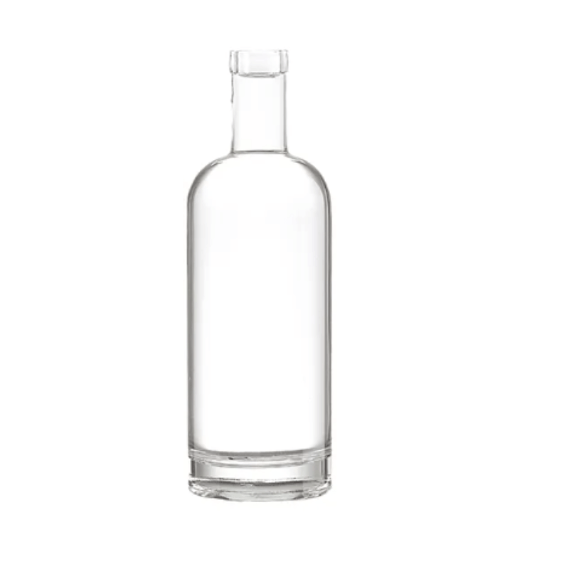 RS153 China Transparent Whiskey Bottle Production