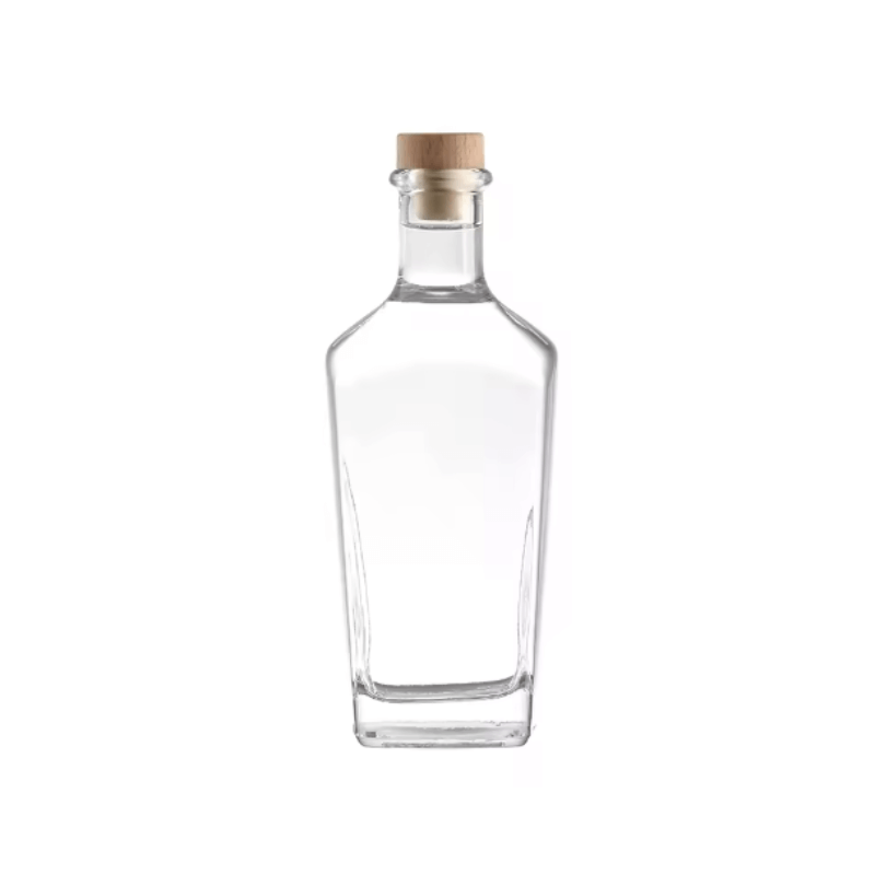 RS047: Flat 500 ml Bottles Wholesale For Rum